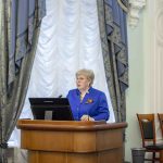 Ирина Касьянова представила доклад на заседании Законодательного Собрания Омской области